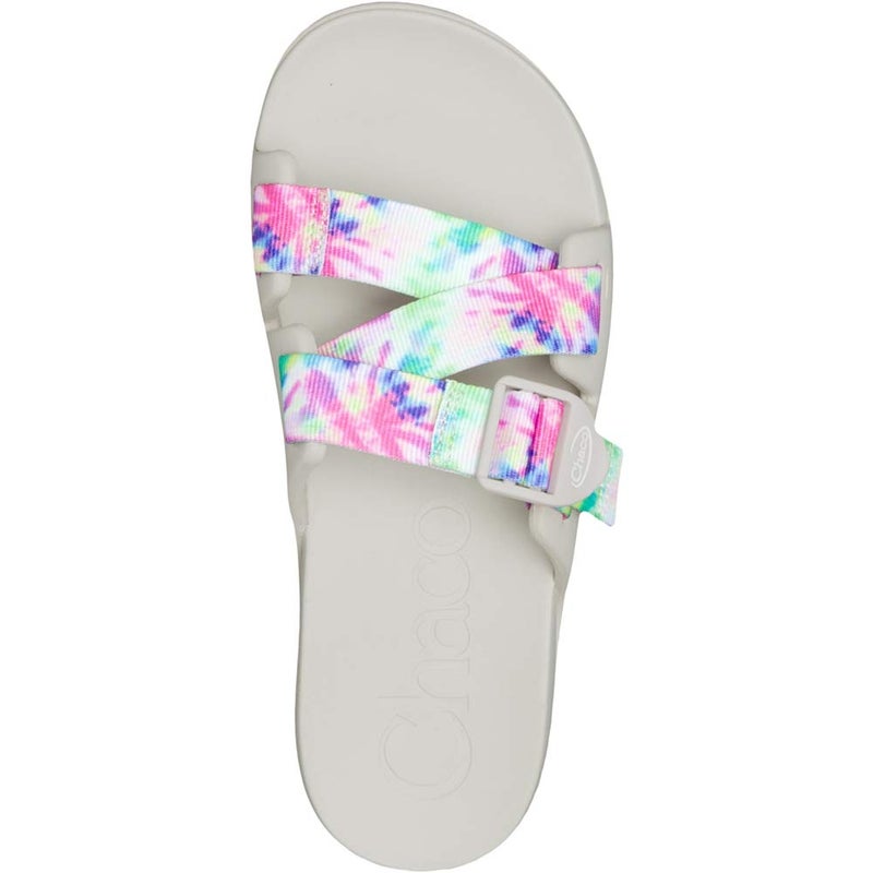 Chaco Women's CHILLOS Slide Sandal, Light Tie Dye, 8 - Image 2